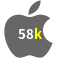 Aplicativo 58k para iOS