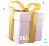 Receba seus bônus de boas-vindas no 58k